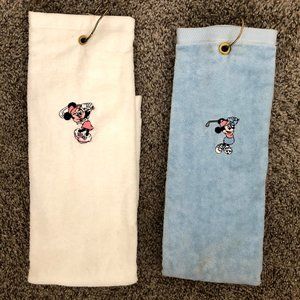 Mini Mouse Golf Towels